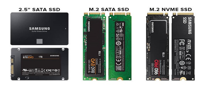 انواع هارد SSD