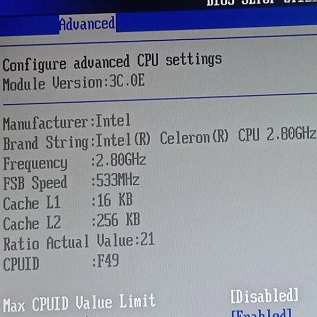 Intel Celeron D 336 2.80GHz 256KB Socket 775