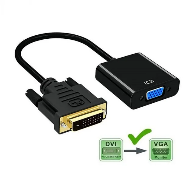 DVI-D to VGA Converter