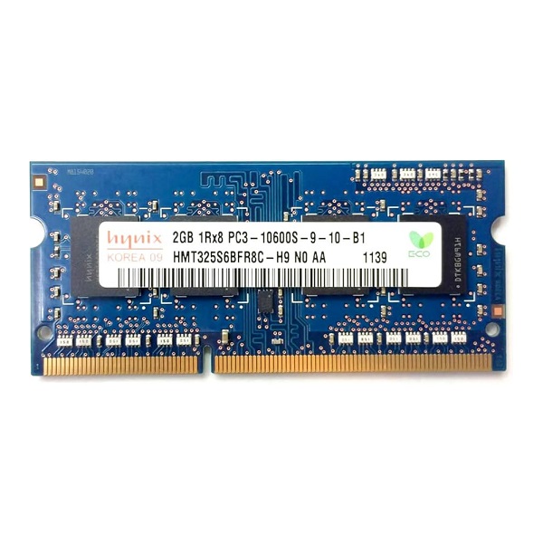 رم استوک لپ تاپ 2 گیگ DDR3 هاینیکس Hynix PC3 10600S