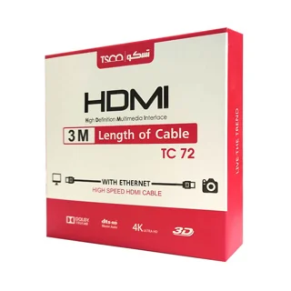 TSCO TC72 3M 4K HDMI Cable