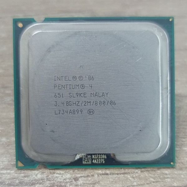 پردازنده استوک Intel Pentium 4 651