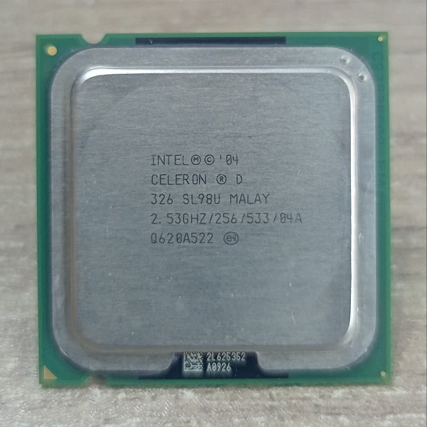 پردازنده استوک Intel Celeron D 326