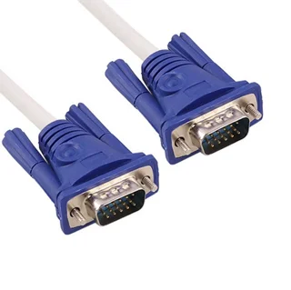 کابل 3 متری VGA سفید 3+4 گلد اسکار