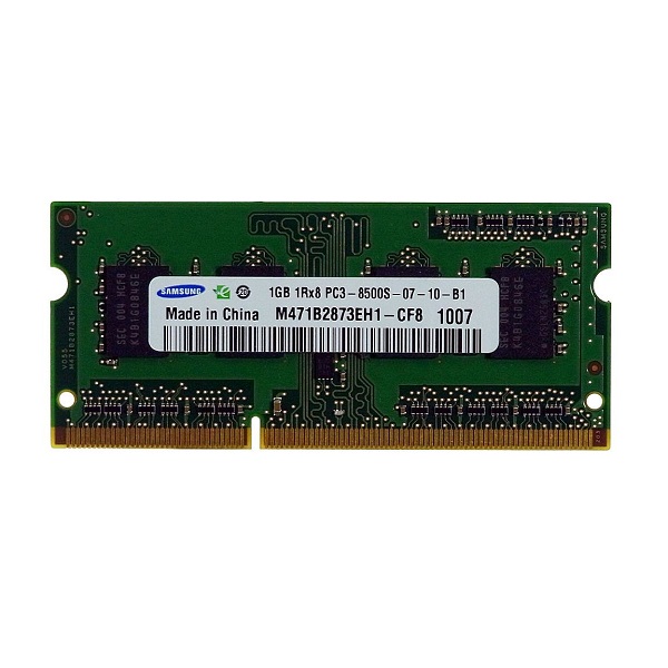 رم استوک لپ تاپ 1 گیگ DDR3 سامسونگ Samsung PC3 8500S