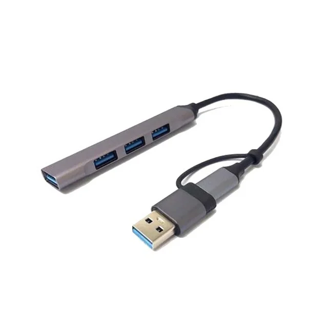 P-Net 4Ports USB3.0 Type-C HUB