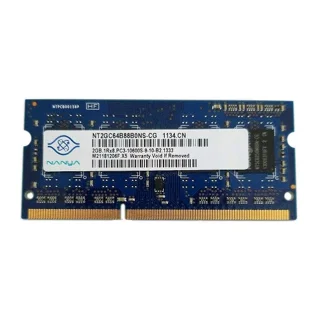 رم استوک لپ تاپ 2 گیگ DDR3 نانیا Nanya PC3 10600S