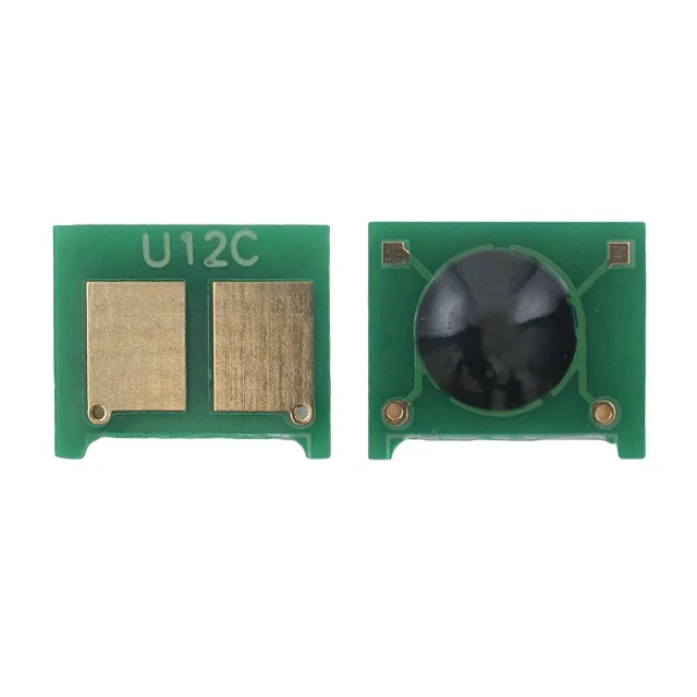 HP U12 Cyan Laser Cartridge Chip