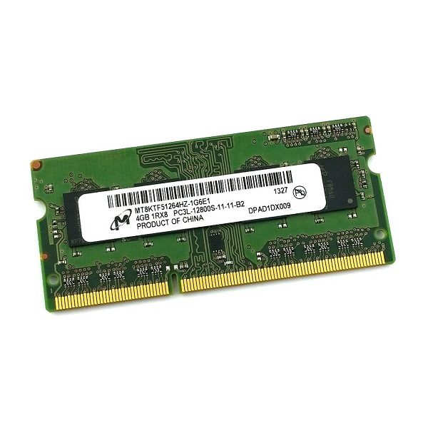 رم استوک لپ تاپ 4 گیگ DDR3 میکرون Micron PC3L 12800S