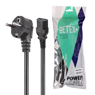 DETEX+ 3-Pin 1.5M Power Cable