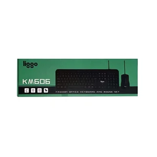 کیبورد و موس سیمی لیگو مدل KM-606