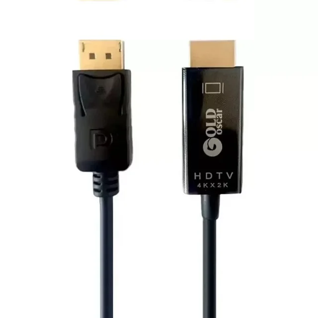 GoldOscar 1.8M DisplayPort to HDMI Cable
