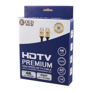 Gold Oscar 3M 4K HDMI Cable