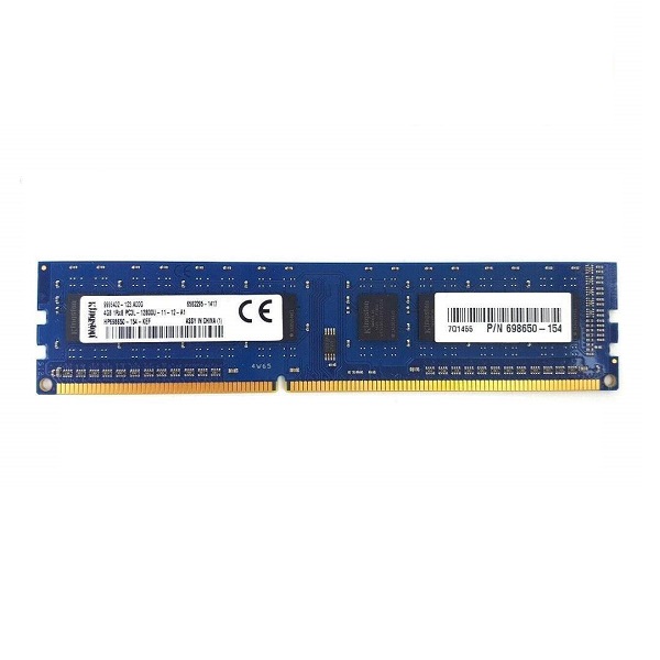 رم استوک کامپیوتر 4 گیگ DDR3 کینگستون Kingston PC3L 12800U