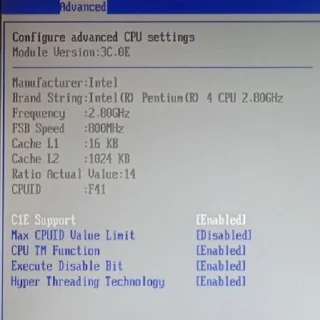 Intel Pentium 4 2.8GHz 800MHz 1MB Socket 775
