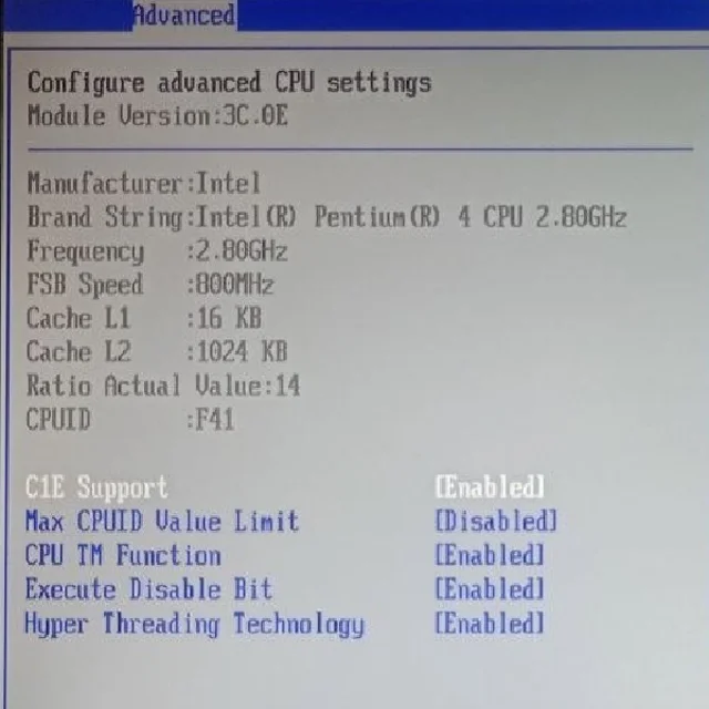 Intel Pentium 4 2.8GHz 800MHz 1MB Socket 775
