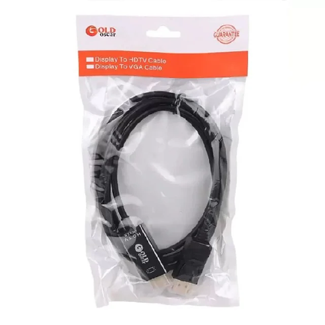 GoldOscar 1.8M DisplayPort to HDMI Cable