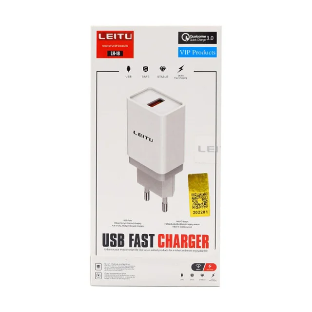 Leitu LH-18 USB Fast Charger