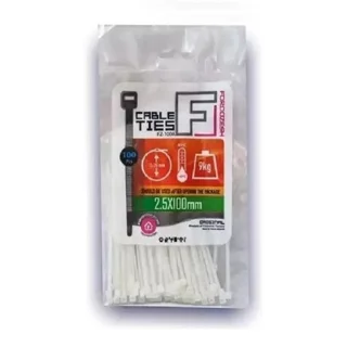 ٌWhite 10CM Cable Ties