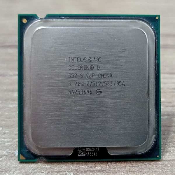 پردازنده استوک Intel Celeron D 352