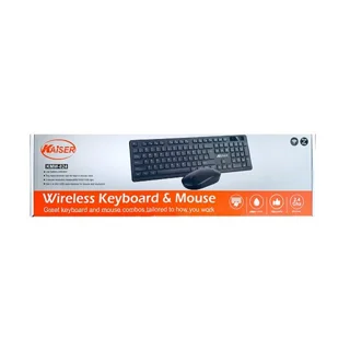 کیبورد و موس بی سیم کایزر مدل KMW-824
