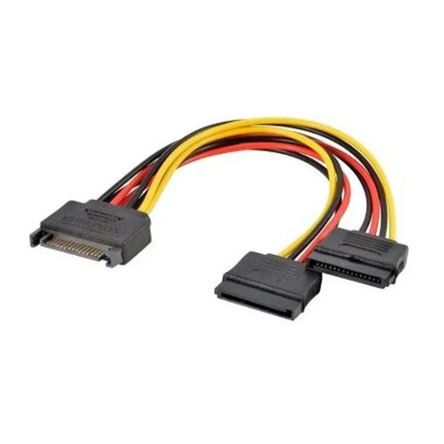 Converter 15Pin SATA to SATA 1to2